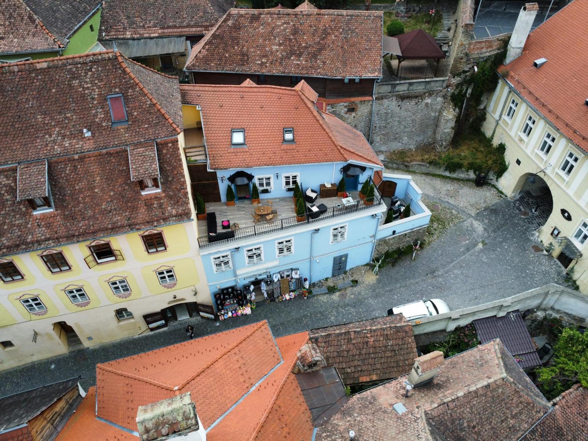 Apartmán Casa Albastra By Casa Otto Sighişoara Exteriér fotografie