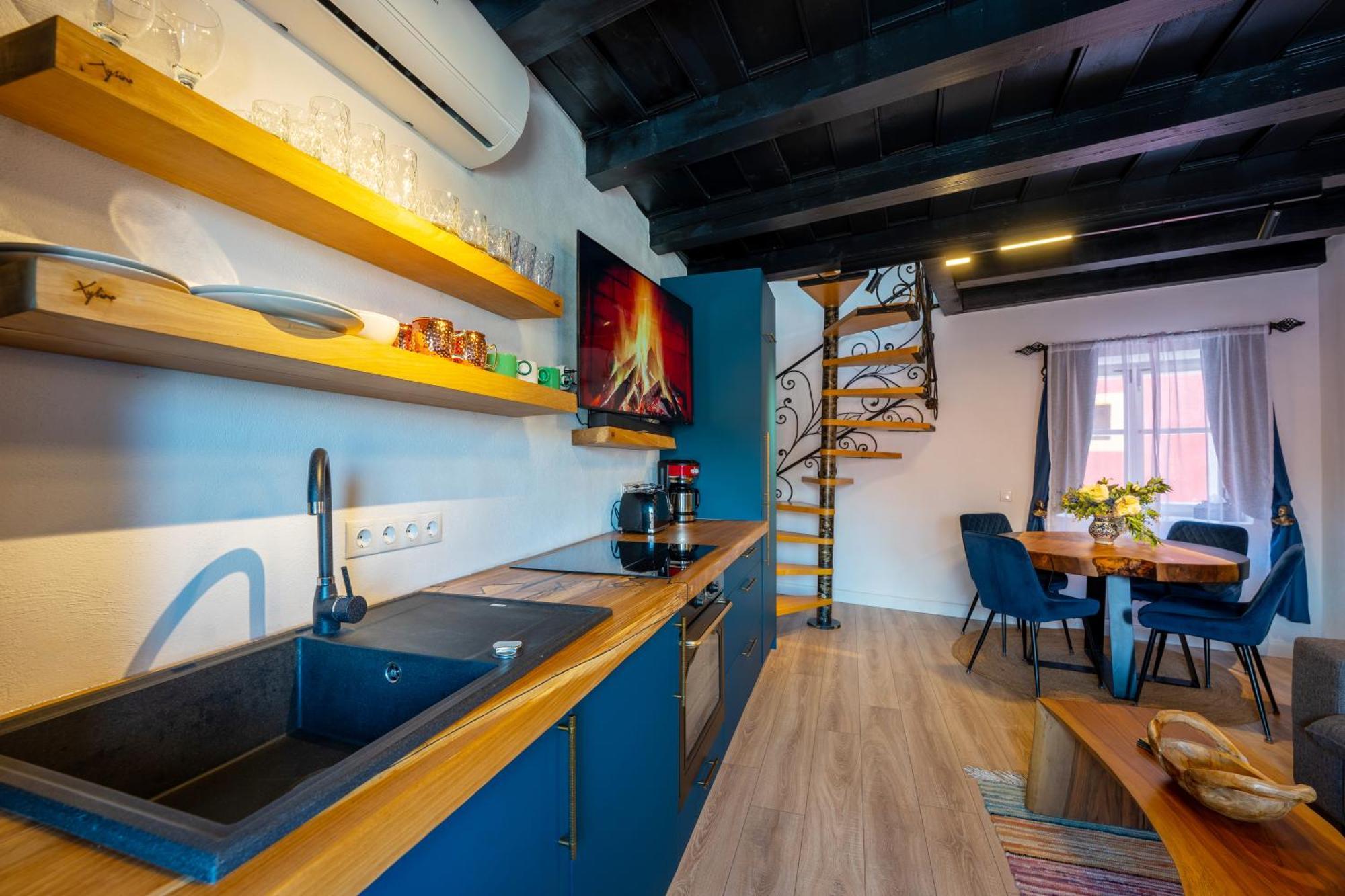 Apartmán Casa Albastra By Casa Otto Sighişoara Exteriér fotografie