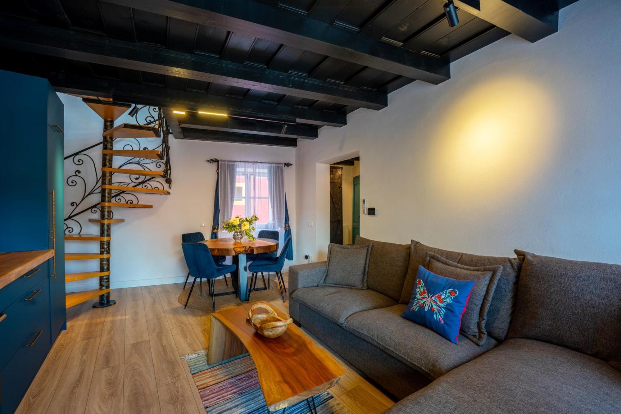Apartmán Casa Albastra By Casa Otto Sighişoara Exteriér fotografie